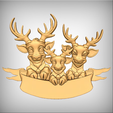 Reindeer Family